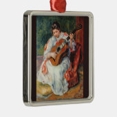 gitarist metalen ornament (Rechts)