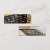 gitarist mini visitekaartje (Voorkant / Achterkant)