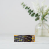 gitarist mini visitekaartje (Staand voorkant)