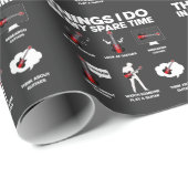 gitarist Music Lover Musicus Cadeaupapier (Rol Hoek)