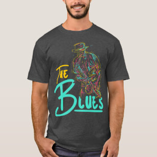 gitarist Musician Blues Guitar  Blues Musi T-shirt