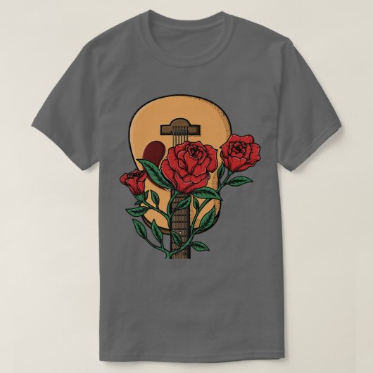 gitarist Musician Gift T-shirt (Design voorkant)