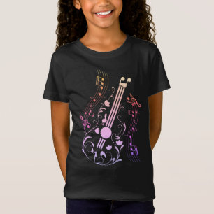 gitarist Musicus Guitar Player Music Girl T-shirt