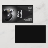 gitarist musicus visitekaartje (Voorkant / Achterkant)