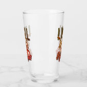 Gitarist Muzikant I Will Rock You Beer Glas (Links)