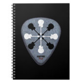gitarist notitieboek (Voorkant)
