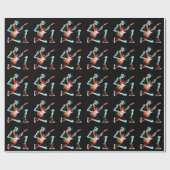 Gitarist Robot Cadeaupapier (Vlak)