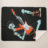 Gitarist Robot Sherpa Deken (Voorkant (horizontaal))