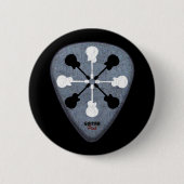 gitarist ronde button 5,7 cm (Voorkant)