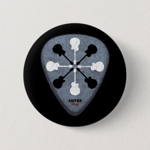 gitarist ronde button 5,7 cm