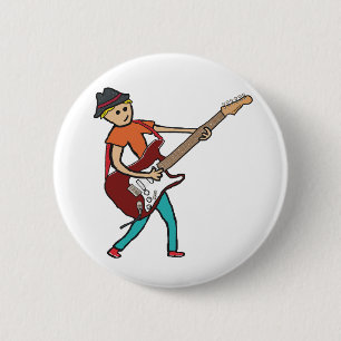 gitarist ronde button 5,7 cm