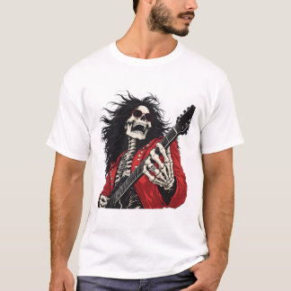 Gitarist Skelet  T-shirt