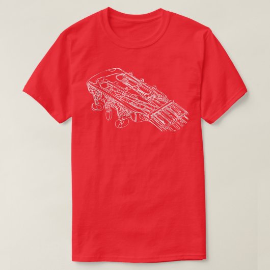  gitarist t-shirt (Design voorkant)