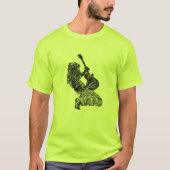 Gitarist T-Shirt Rock Gitarist (Voorkant)