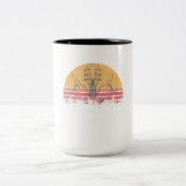 gitarist tweekleurige koffiemok (Center)