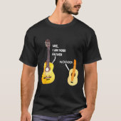 Gitarist - Uke, ik ben je vader grappige ukulele G T-shirt (Voorkant)