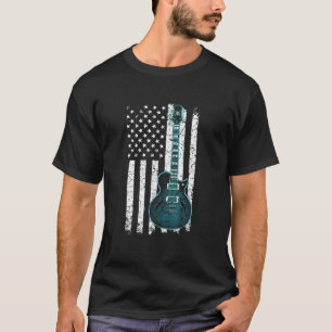 gitarist US American Flag 2 T-shirt
