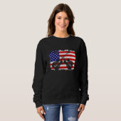  gitarist US American Flag 47 Trui (Voorkant volledig)
