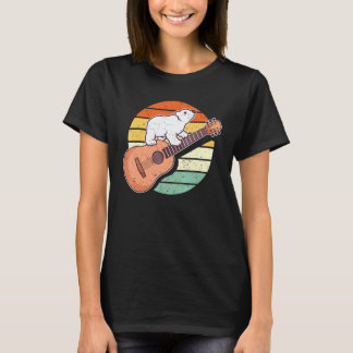 Gitarist van ijsbeer Gitarist T-shirt