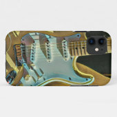  gitarist verjaardagscadeau Case-Mate iPhone case (Achterkant (horizontaal))