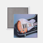 gitarist verjaardagscadeau magneet (Voorkant / Achterkant)