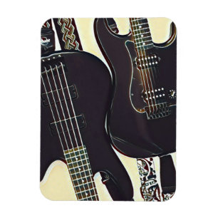 gitarist verjaardagscadeau magneet