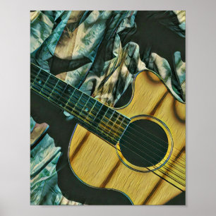 gitarist verjaardagscadeau poster