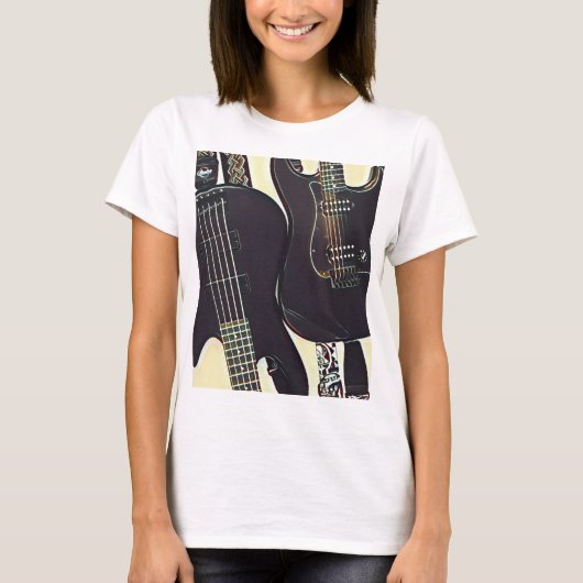 gitarist verjaardagscadeau t-shirt (Voorkant)