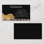 gitarist visitekaartje (Voorkant / Achterkant)