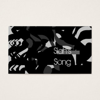 gitarist-zanger-componist visitekaartjes