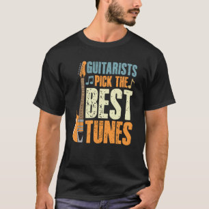 Gitaristen kiezen de beste muziek t-shirt