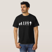 Gitarre Gitarrist Evolution weiss T-shirt (Voorkant volledig)