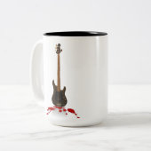 Gitarren-App Tweekleurige Koffiemok (Voorkant links)