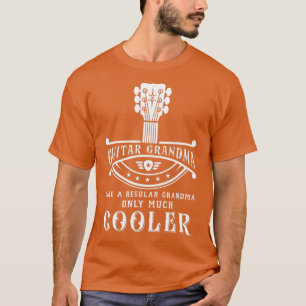 GItarrist Musician Guitar Grandma zijn Cool Guitar T-shirt