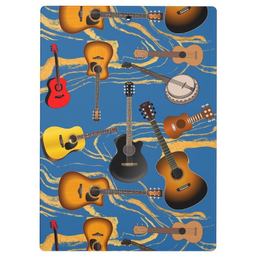 gitarrogs klembord (Achterkant)