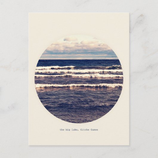 Gitche Gumee Briefkaart (Voorkant)