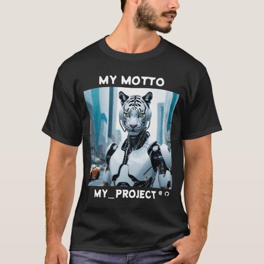 GitHub project template T-shirt (Voorkant)