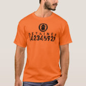 GITMO Detainee Personalized T-Shirt (Voorkant)
