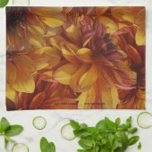 Gitt's Crazy Dahlia theedoek (Gevouwen)