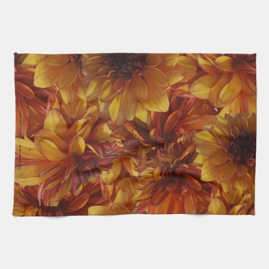Gitt's Crazy Dahlia theedoek (Horizontaal)