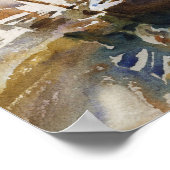 Giudecca (1913) van John Singer Sargent Poster (Hoek)