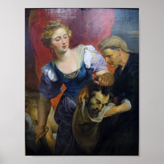 Giuditta e Oloferne Poster (Voorkant)