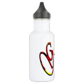 Giulia, naam, Logo, Waterfles (Links)