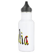 Giulia, naam, Logo, Waterfles (Rechts)