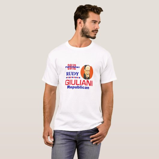 Giuliani 2012 T-Shirt (Voorkant volledig)