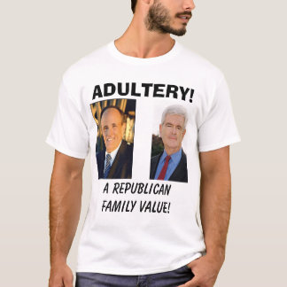 giuliani, een Republikeinse familiewaarde!, ADULTE T-shirt