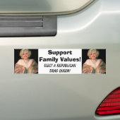 giulianidrag, giulianidrag, SupportFamily Value... Bumpersticker (Op auto)