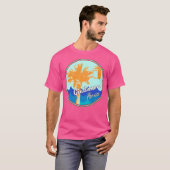 Giulianova Abruzzo Italië met golven T-shirt (Voorkant volledig)