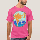 Giulianova Abruzzo Italië met golven T-shirt (Voorkant)