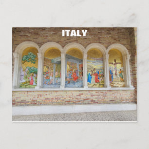 Giulianova Italië Italiaanse Mosaic Travel Foto Briefkaart